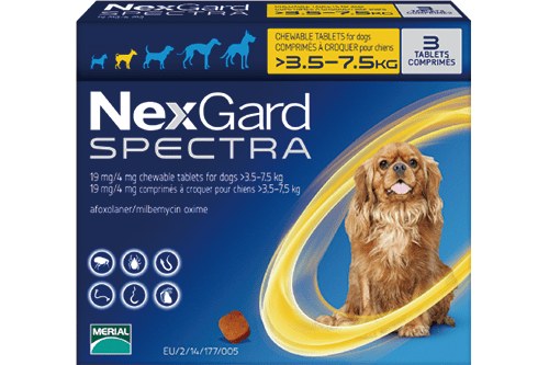 📌截單日：2025/09/30 NexGard SPECTRA®驅蟲 全方位驅蟲口服咀嚼片 3粒裝