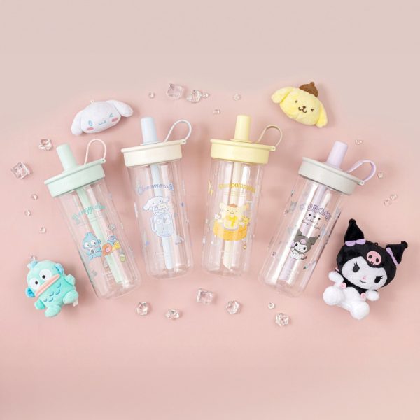 LocknLock X SANRIO 聯名 嚼對FUN飲吸管杯