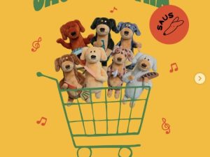 泰國 Cafe BENKOFF 「SAUSCHESTRA樂團系列」臘腸狗公仔盲盒 (7+1隱藏版)