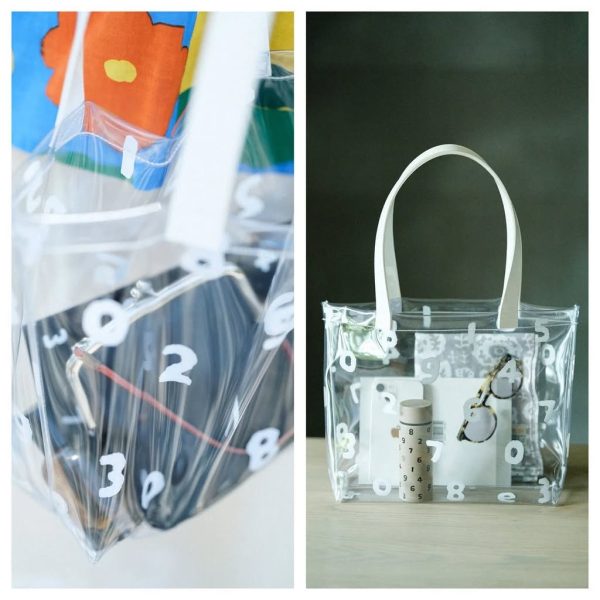 日本 SOU SOU 透明 PVC TOTE BAG