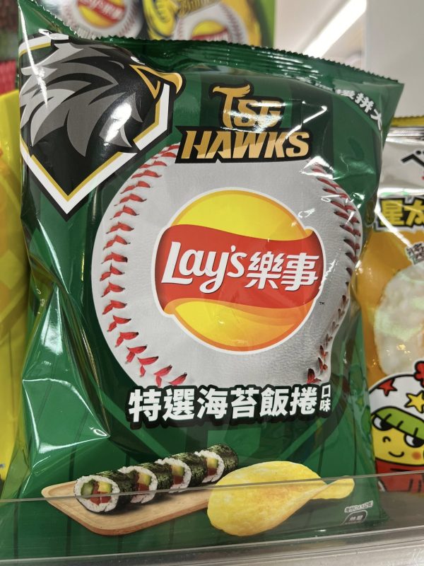樂事 LAYS 特選海苔飯捲口味