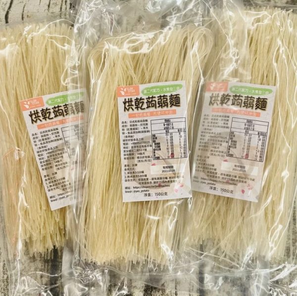 日式烘乾蒟蒻麵
