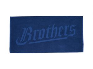 中信兄弟 「Brothers Lifestyle」第一彈 商品 Brothers 緹花浴巾