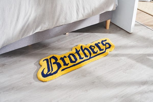 中信兄弟 「Brothers Lifestyle」第一彈 Brothers 長毛地毯