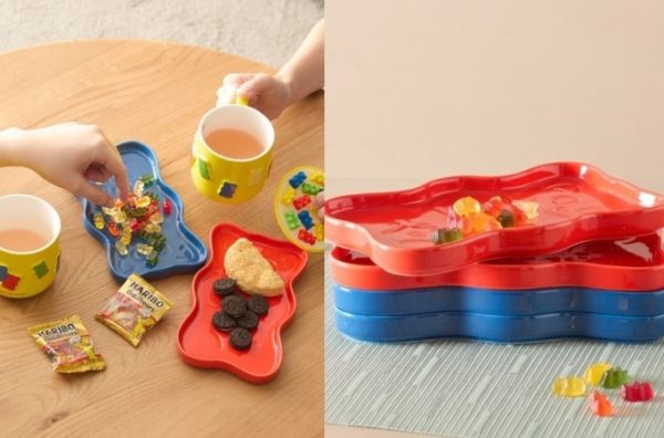 HOLA x HARIBO 聯乘系列 HARIBO強化瓷點心盤19.5cm