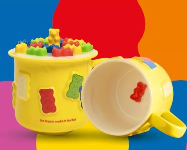HOLA x HARIBO 聯乘系列 HARIBO立體矽膠杯蓋10cm 彩色
