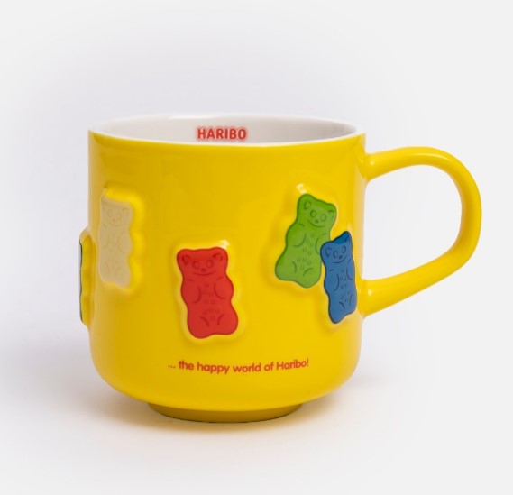 HOLA x HARIBO 聯乘系列 HARIBO強化瓷馬克杯320mL 彩色(無杯蓋)