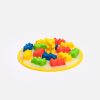 HOLA x HARIBO 聯乘系列 HARIBO立體矽膠杯蓋10cm 彩色