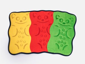 HOLA x HARIBO 聯乘系列 HARIBO造型記憶棉踏墊47x69cm