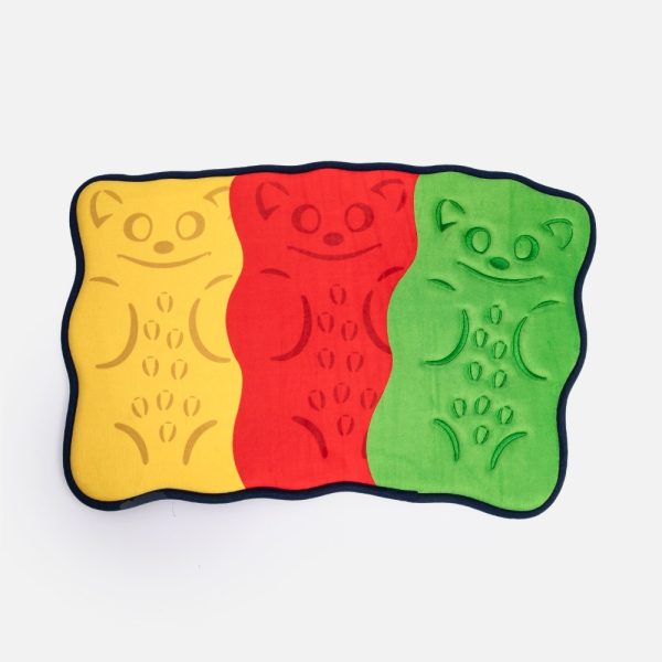 HOLA x HARIBO 聯乘系列 HARIBO造型記憶棉踏墊47x69cm