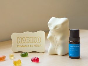 HOLA x HARIBO 聯乘系列 HARIBO造型香氛石 漿果與小蒼蘭