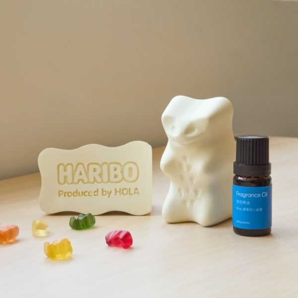 HOLA x HARIBO 聯乘系列 HARIBO造型香氛石 漿果與小蒼蘭
