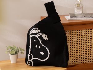(即日-2025/05/11)SNOOPY❤Global Mall聯名系列 SNOOPY❤零距離針織袋