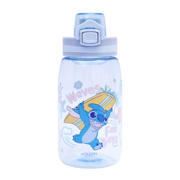 HOUSUXI 史迪奇新品 Tritan彈蓋水瓶550ml