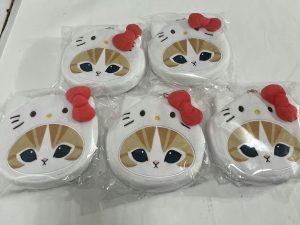 ⚡出清商品⚡-MOFUSAND X SARNIO 絨毛造型手拿包