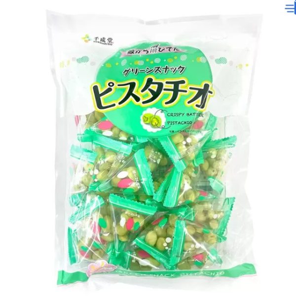 日本千成堂 綠色酥脆開心果 225g