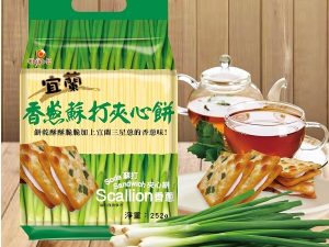巧益 宜蘭香蔥蘇打夾心餅