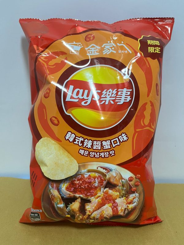 樂事 LAYS 韓式辣醬蟹口味 70G
