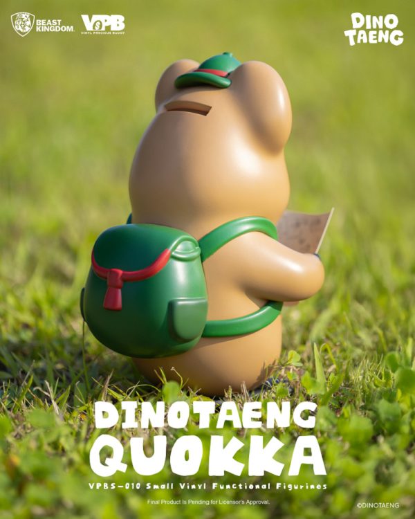 預購-DINOTAENG QUOKKA 小型搪胶存錢桶