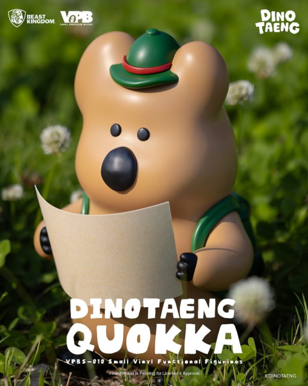 預購-DINOTAENG QUOKKA 小型搪胶存錢桶