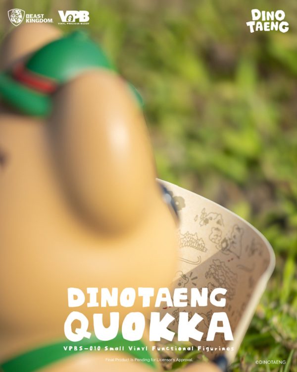 預購-DINOTAENG QUOKKA 小型搪胶存錢桶