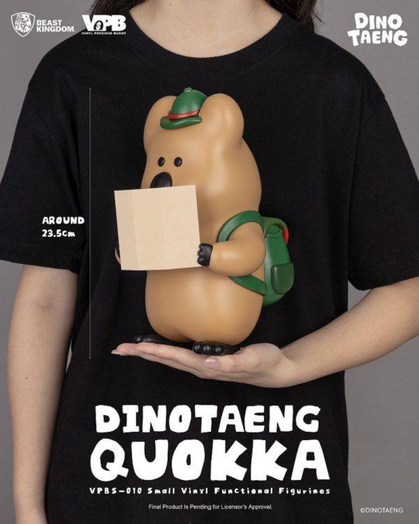 預購-DINOTAENG QUOKKA 小型搪胶存錢桶