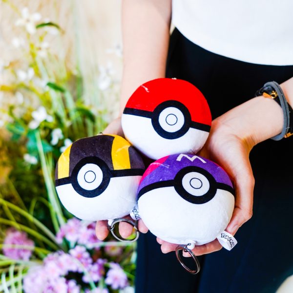 B ) POKEMON 伸縮吊飾寶貝球