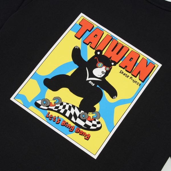 Vans Taiwan Culture 台灣限定 男女款黑色短袖T恤