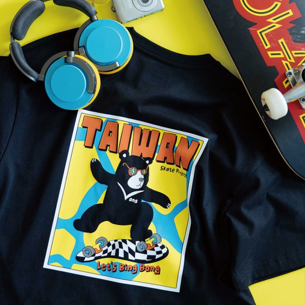 Vans Taiwan Culture 台灣限定 男女款黑色短袖T恤