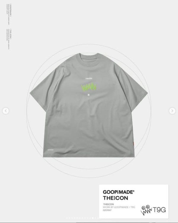 客製化訂單 - THEiCON x GOOPiMADE 藝術家膠囊系列 SIZE 1 *5件