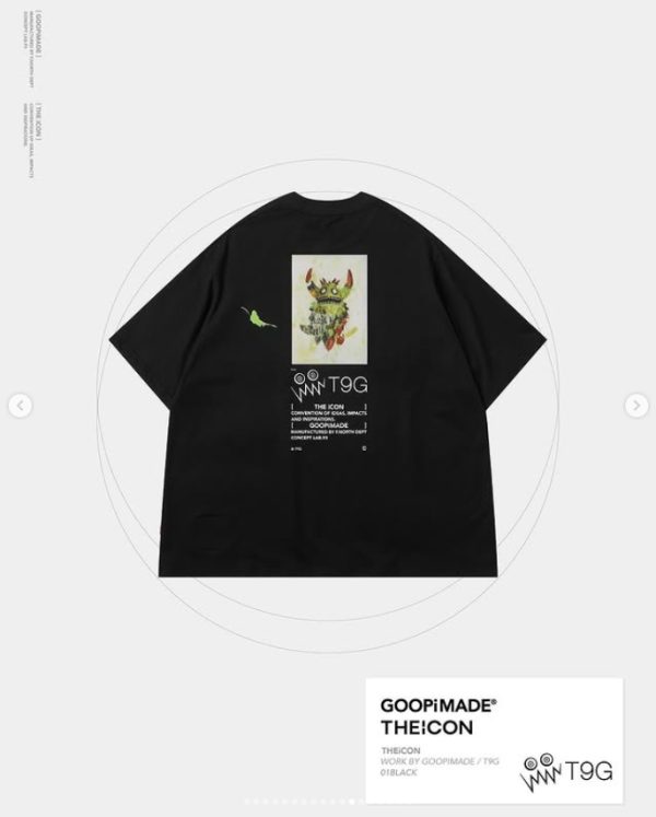 客製化訂單 - THEiCON x GOOPiMADE 藝術家膠囊系列 SIZE 1 *5件