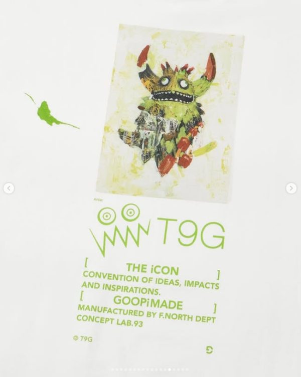 客製化訂單 - THEiCON x GOOPiMADE 藝術家膠囊系列 SIZE 1 *5件
