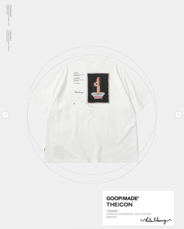 客製化訂單 - THEiCON x GOOPiMADE 藝術家膠囊系列 SIZE 1 *5件