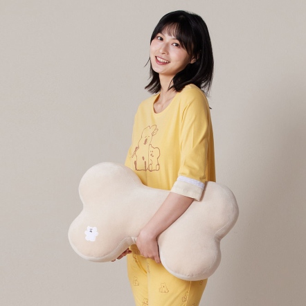 DINOTAENG X 台灣品牌Yvonne Collection 聯名家居用品系列 BOBO 中骨頭抱枕