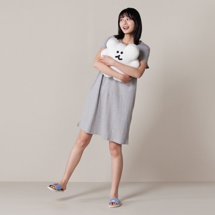 DINOTAENG X 台灣品牌Yvonne Collection 聯名家居用品系列 BOBO 立體靠枕