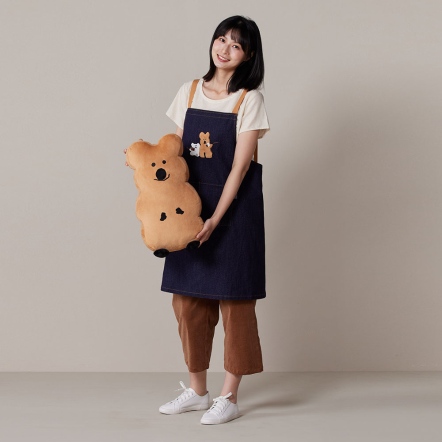 DINOTAENG X 台灣品牌Yvonne Collection 聯名家居用品系列 QUOKKA 立體靠枕