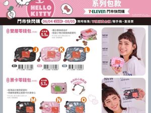 (2025/06/04-08/05)Hello Kitty 蘋果凱蒂系列包款 雙層零錢包 票卡零錢包