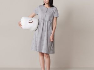 DINOTAENG X 台灣品牌Yvonne Collection 聯名家居用品系列 MARSH 圓筒短抱枕