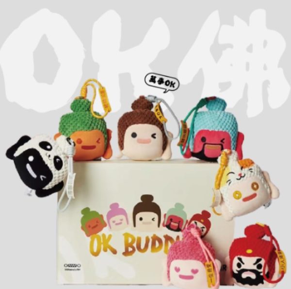 OK BUDDHA｜萬事OK絨毛吊飾盲盒