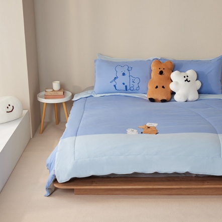 DINOTAENG X 台灣品牌Yvonne Collection 聯名家居用品系列 QUOKKA & BOBO 四季被