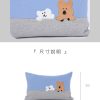 DINOTAENG X 台灣品牌Yvonne Collection 聯名家居用品系列 QUOKKA & BOBO 方形抱枕(30x45)