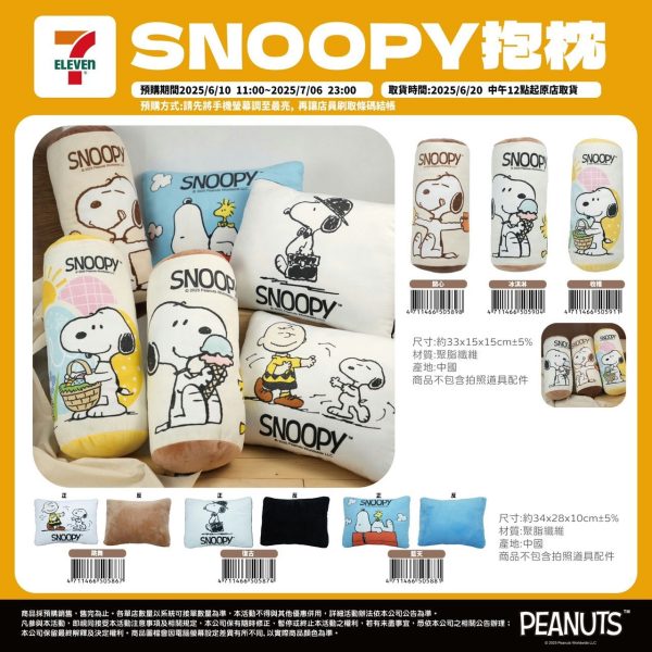 (即日-2025/07/06)SNOOPY 居家系列 抱枕