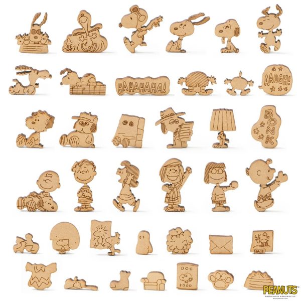 SNOOPY 花生漫畫木拼圖鑑