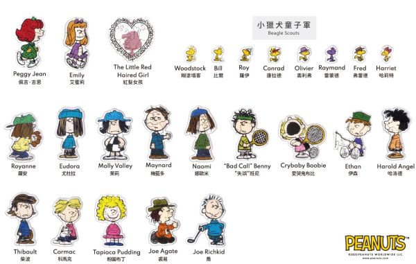SNOOPY 花生漫畫木拼圖鑑