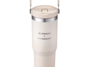 Starbucks 2025迎接夏日旅程 STANLEY30OZ漸層米不鏽鋼吸管杯887ML