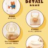 HOUSUXI X DINOTAENG 新品 校園系列 Tritan 彈蓋水瓶620ml