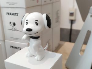 花生漫畫 50年代史努比造型搪膠公仔-招財款