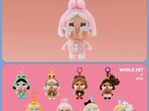 POP MART 泡泡瑪特 CRYBABY 眼淚工廠系列 - 搪膠臉毛絨盲盒 一中盒 6盒