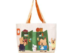 HOUSUXI X DINOTAENG 新品 校園系列 下課時光大提袋
