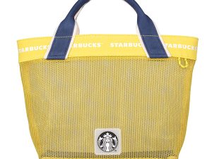 Starbucks 2025迎接夏日旅程 夏日黃女神網格提袋
